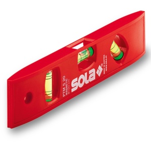 Nivela din plastic magnetica PTM 5 3 bule, SOLA - Img 2