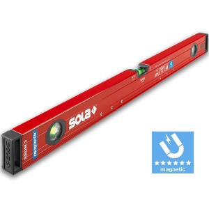 Nivela magnetica cu profil tubular REDM, SOLA - Img 2