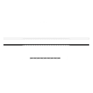 Panze traforaj cu ceapraz NIQUA FIX Yellow 13cm, set 12 panze - Img 2