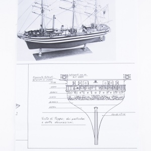 Planuri constructie navomodel Amati, Amerigo Vespucci - Img 2
