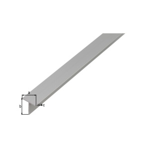 Profil aluminiu forma "T", 1000 mm - Img 4
