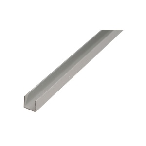 Profil aluminiu forma "U", 1000 mm - Img 1