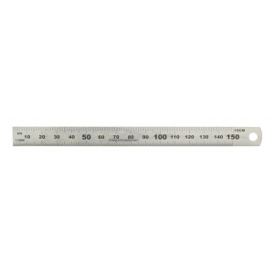 Rigla din inox Hedue, 150mm, Hedue - Img 3