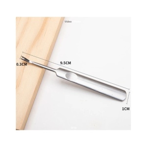 Scula canelare piele forma U, 5mm Wuta - Img 2
