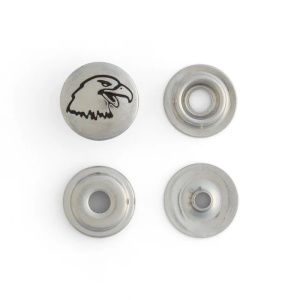 Set 10 bucati capse pielarie, model cap de vultur, Tandy Leather