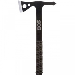 Set 3 tomahawk-uri de aruncat SOG Throwing Hawks, otel 3Cr13, muchie 45 mm - Img 2