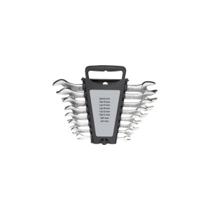 Set chei fixe duble 6-22 mm, 8 piese, crom-vanadiu, Ius Brasov