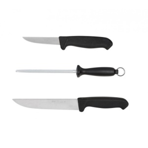 Set cutite de macelarit si masat rotund profesional, Morakniv - Img 2