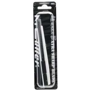 Set Cutter / cutit utilitar mic serie BLACK & WHITE -NT Cutter - 9mm + 10 lame de schimb - Img 16