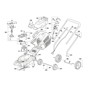 SKIL 2610Z05595 curea de schimb pentru masina de tuns iarba SKIL 0713 - Img 2