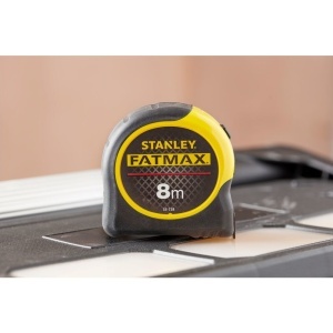 Stanley 0-33-728, ruleta fatmax 8m, Mylar®, BladeArmor, tru-zero, rupere la 3.35m, 8m x 32mm, blister - Img 9