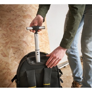 Stanley 1-79-215, Rucsac pentru scule, pe roti, FatMax, pentru regim greu, comp. laptop, 36 x 54 x 21cm - Img 6