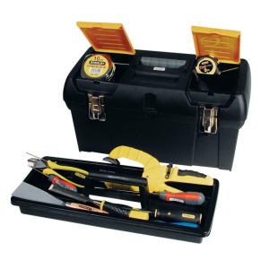 Stanley 1-92-066, cutie de depozitare 19" cu inchizatoare metalica, 2 organizatoare si tava - Img 2