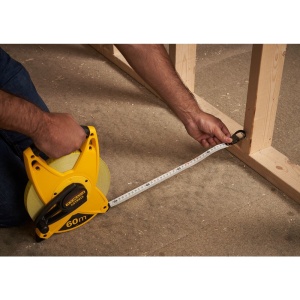 Stanley 2-34-824, ruleta deschisa fatmax cu banda din fibra de sticla 60m, mulinare rapida, tru-zero, 60m x 19mm, blister - Img 5