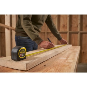 Stanley FMHT0-33864, ruleta magnetica fatmax 5m, Mylar®, BladeArmor, tru-zero, rupere la 3.2m, magnet detasabil, 5m x 32mm, blister - Img 9