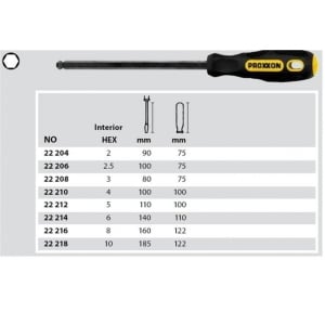 Surubelnita FLEX-DOT, Proxxon 22216, HEX 8x150mm - Img 4