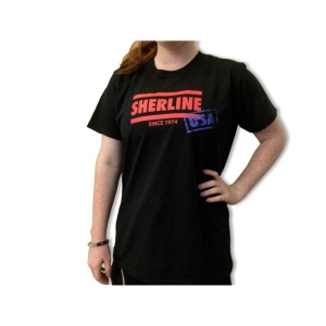 Tricou negru pentru femei, Sherline - Img 3