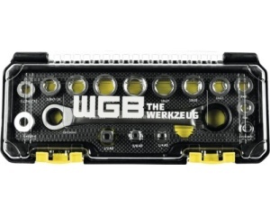Trusă chei tubulare cu clichet WGB 1/2", 16 piese