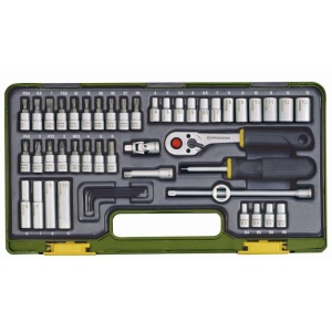 Trusa de precizie pentru ingineri, Proxxon 23280, 1/4", 50 piese - Img 2