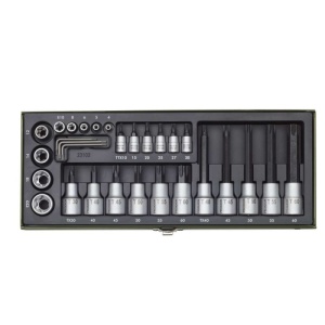 Trusa speciala pentru suruburile TORX, Proxxon 23103, 29 piese - Img 2
