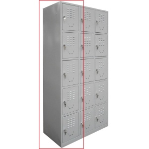 Vestiar cusetat 1x5 cusete- "MAXI", 312x500x1800 mm