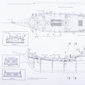 1007 Planuri constructie navomodel Amati Polacca Venetiana - Img 2