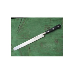 1110JA25DPOA Cutit de sunca, zimtat, lungime 25cm, Sabatier Authentique - Img 2