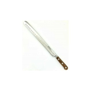 1110JA30AOL Cutit de sunca, olive lungime 30cm, cu buzunare de aer, maner din lemn de maslin, Sabatier Authentique - Img 2