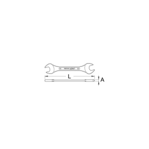 1612/2A Chei ax roata bicicleta, 10 x 11 mm, Unior - Img 2