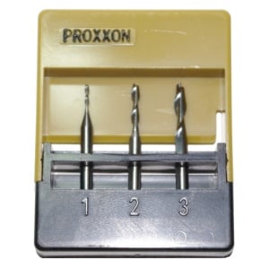 27116 Set 3 freze tungsten 1-2-3mm, , ax 3mm, Proxxon - Img 2