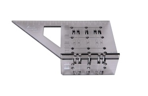 32723 Echer de precizie 3D din policarbonat pentru tamplarie 45/ 90 de grade, Shinwa