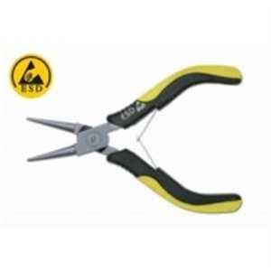 64732 Cleste cu varfuri rotunde ESD, cu maner bimaterial - Img 2