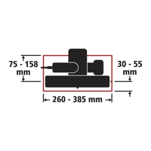 6910000 FKS 115 Sistem de ghidaj pentru fierastraie circulare de mana, Wolfcraft - Img 3