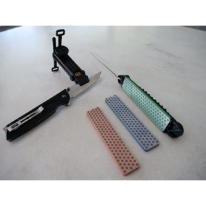 A-PROKIT Kit de ascutire Aligner Dia-Sharp Whetstone, cu pietre de ascutit diamantate in cutie robusta, DMT - Img 6