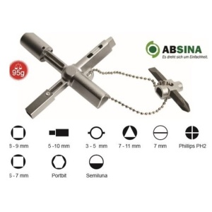 AB-1001 Cheie universala pentru panouri, ABSINA