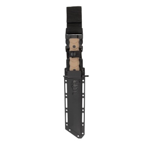 Baioneta tactica SOG BAR15T Tanto Bayonet FDE, otel AUS-8, lama 180 mm - Img 6