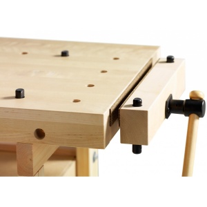 Banc de lucru pentru tamplarie NORDIC 1450 + dulap 0042, Sjobergs - Img 18