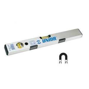Boloboc/Nivela de aluminiu cu bula de aer si cu magnet, Unior - Img 2