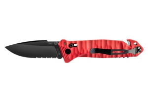 Briceag outdoor C.A.C.® maner PA6 cu lama zimtata si clema buzunar , TB Outdoor - Img 4