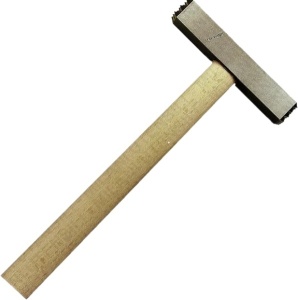 Buciarda/ciocan sculptura piatra 16x16 mm, Milani Utensili