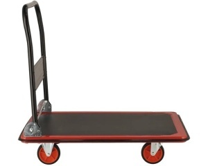 Carucior cu platforma pliabil Cargo Point max. 250kg, H 860mm, din otel - Img 8
