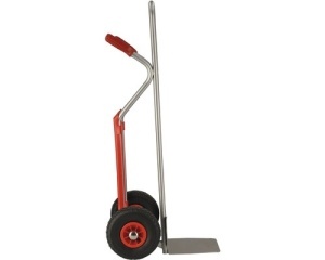 Carucior transport cu platforma Cargo Point max. 200kg, H 1190mm, din otel zincat - Img 6
