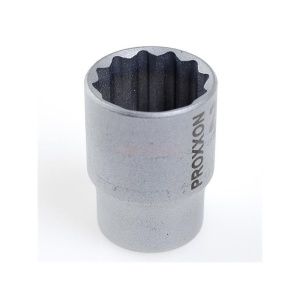 Chei tubulare dublu hexagon ptr suruburi XZN (12 dinti) 1/2" PROXXON Industrial - Img 2