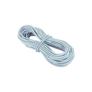 Cordelină elastică poliamidă Ø5mm x 20m, albastru/verde - Img 2