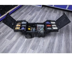 Cutie mobila pentru scule Industrial Cantilever 57 l, 64,6 x 41 x 37,3 cm, cu roti - Img 3