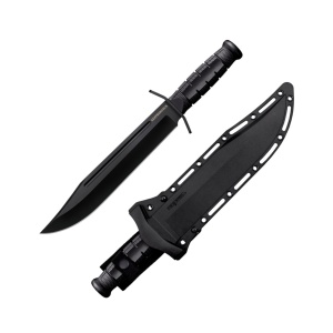 Cuțit Bowie Cold Steel Leatherneck Bowie CS-FX-LTHRNK, lamă 26,7 cm din oțel D2, teacă Secure-Ex®