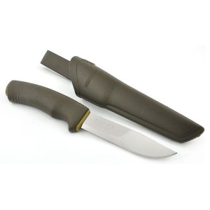 Cutit outdoor/bushcraft verde Bushcraft Forest (S), lama inox 12C27, Morakniv - Img 16