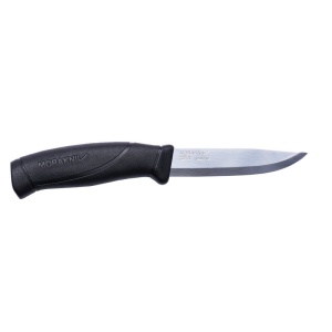 Cutit outdoor Morakniv Companion HeavyDuty S Black, otel inoxidabil 12C27, 3.2 mm grosime, teaca inclusa - Img 6
