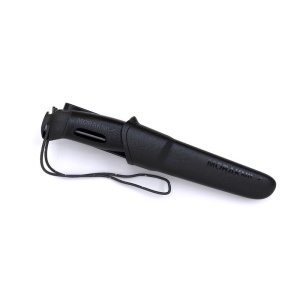 Cutit outdoor Morakniv Companion Spark S Black, otel inoxidabil 12C27, cu amnar integrat, teaca inclusa - Img 3
