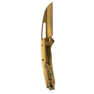 Cutit pliabil SOG Escape FL Blue, lama 8Cr13MoV, Frame Lock, maner albastru din aluminiu anodizat - Img 4